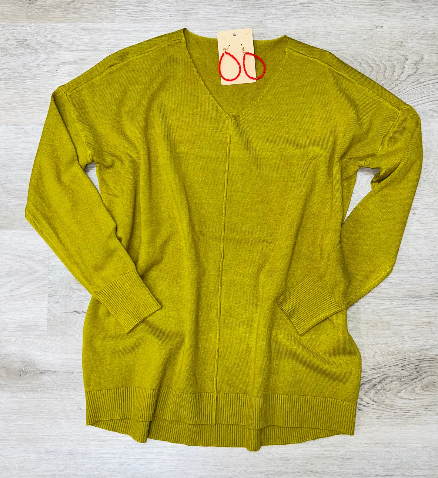 Holiday Green Sweater