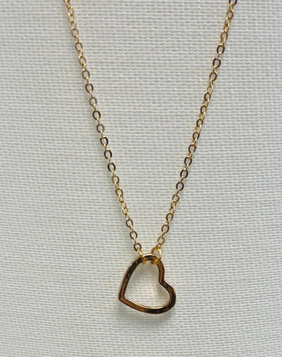 Toggle Heart Necklace