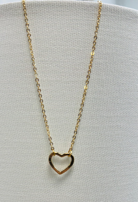 Toggle Heart Necklace