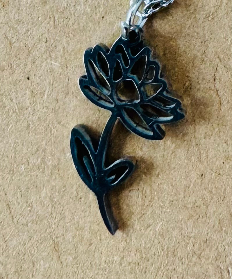 Birth Month Flower Necklaces