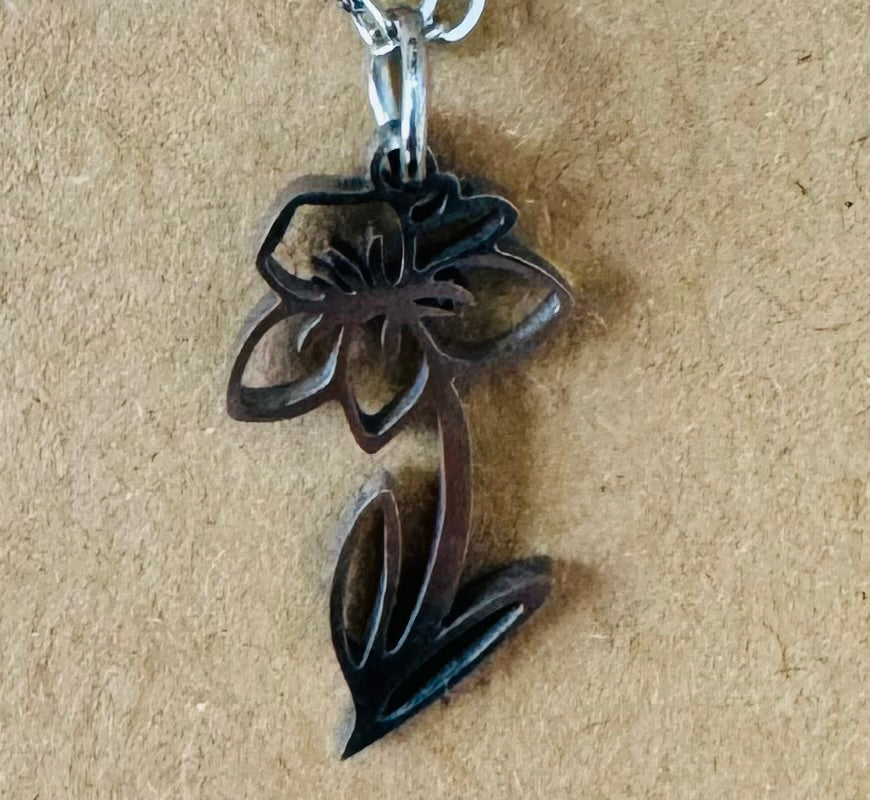 Birth Month Flower Necklaces