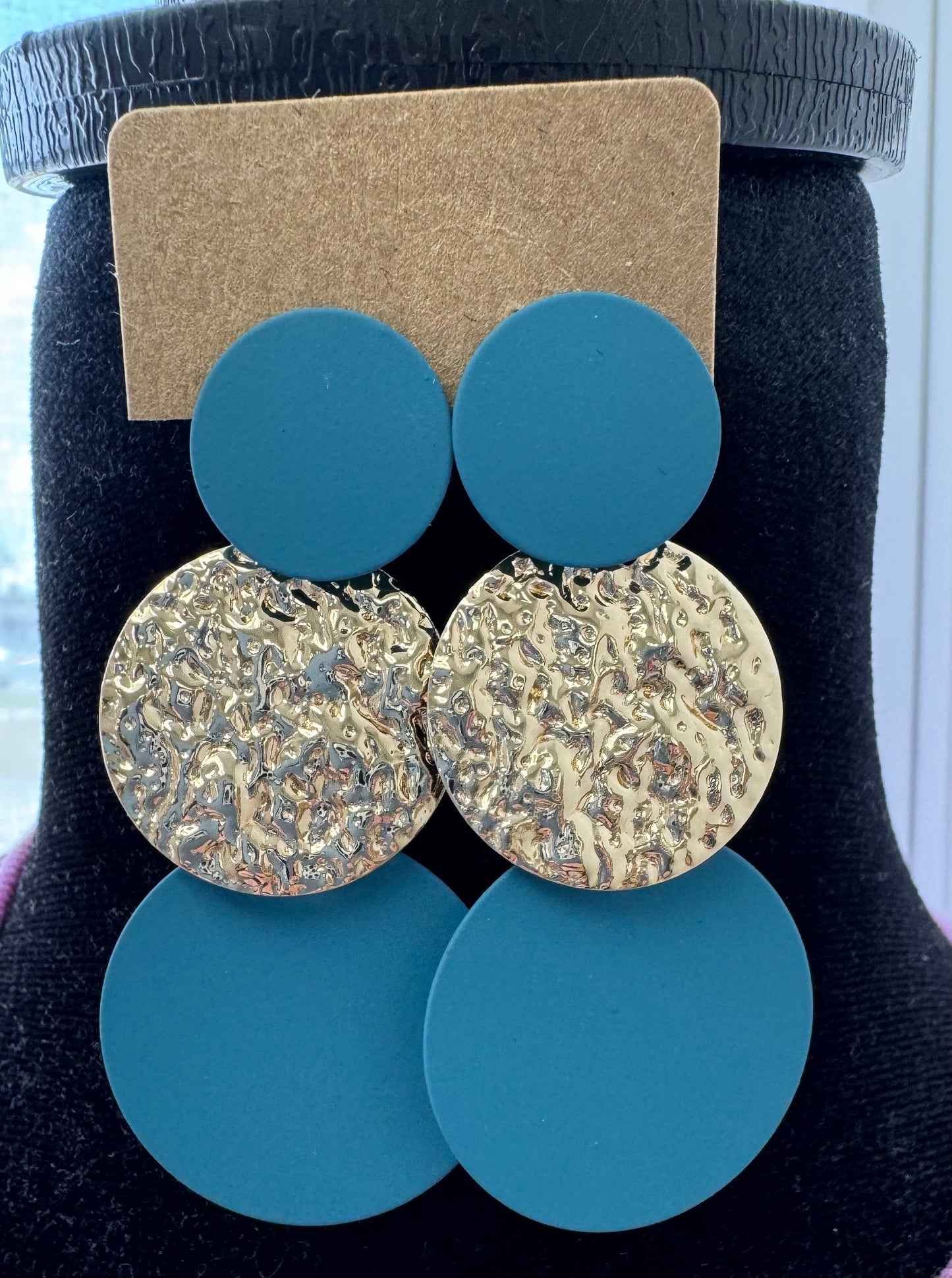 Texture Dangle Earrings