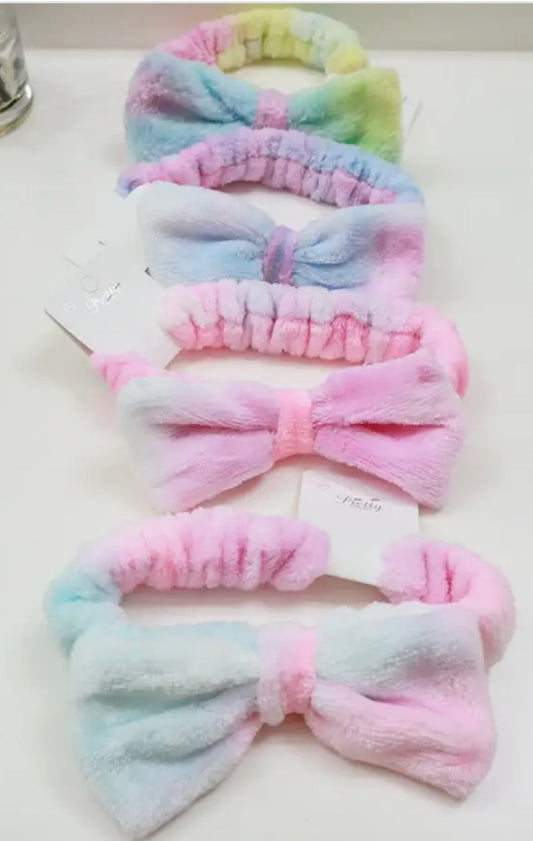 Tie Dye Bow Headband