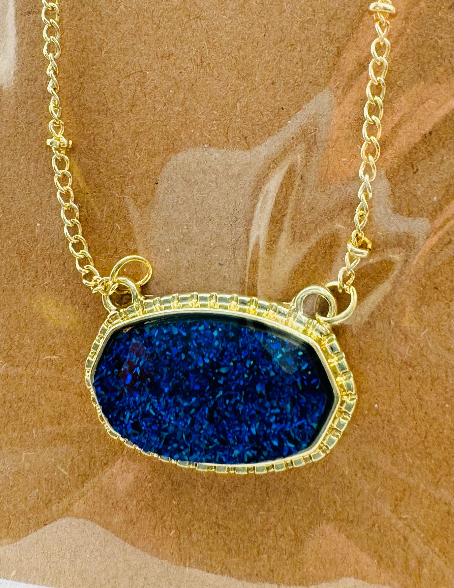 Druzy Stone Necklace