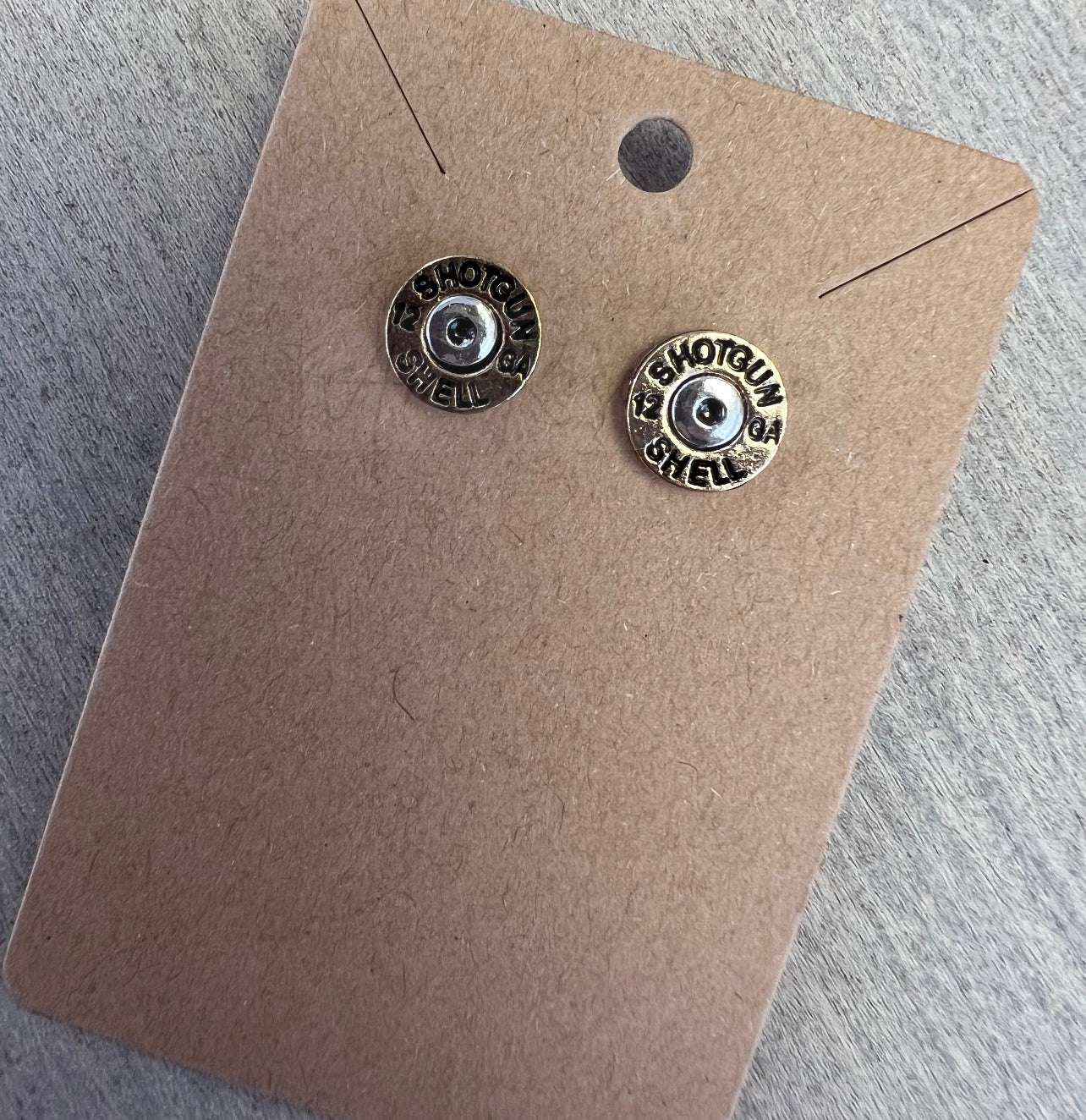 12 Gauge Stud Earring