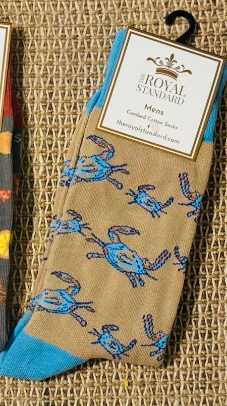 Men’s Crab Socks