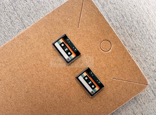 Cassette Tape Earrings