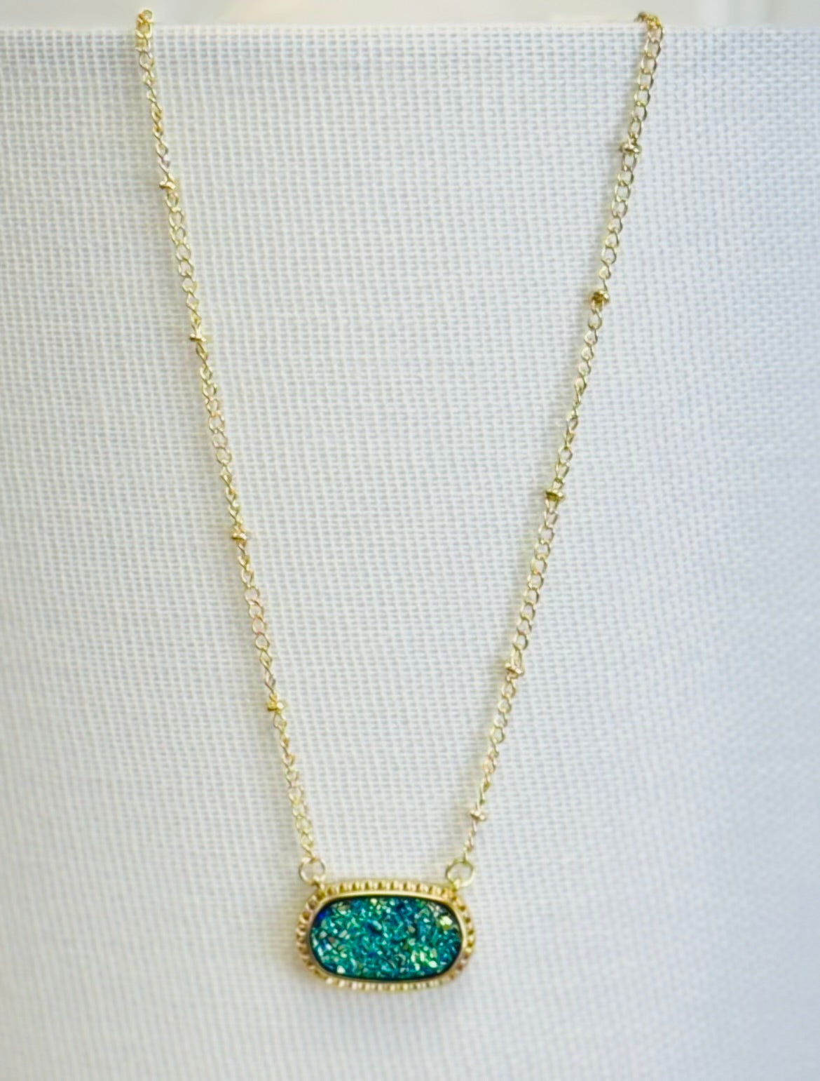 Druzy Stone Necklace