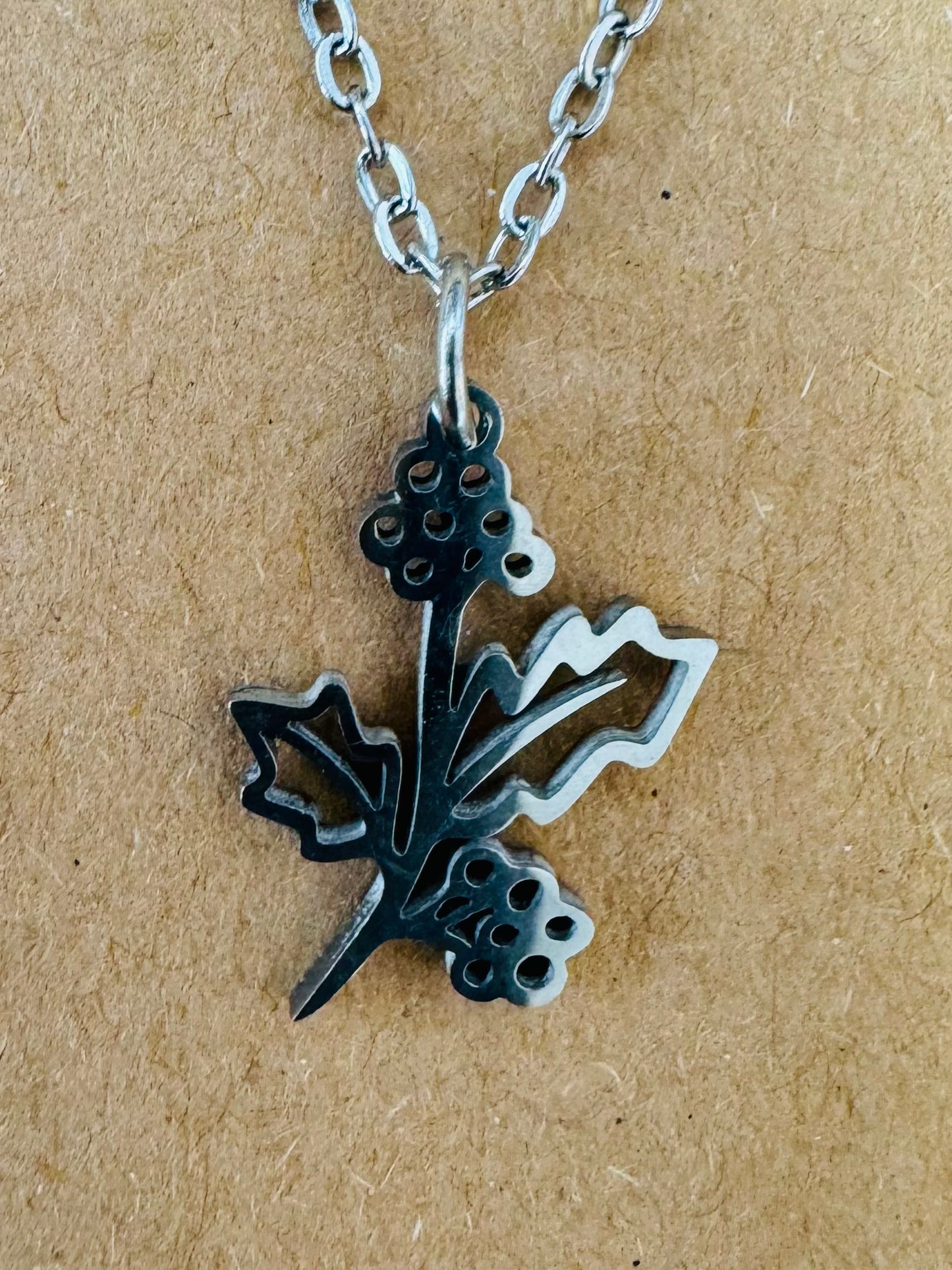 Birth Month Flower Necklaces