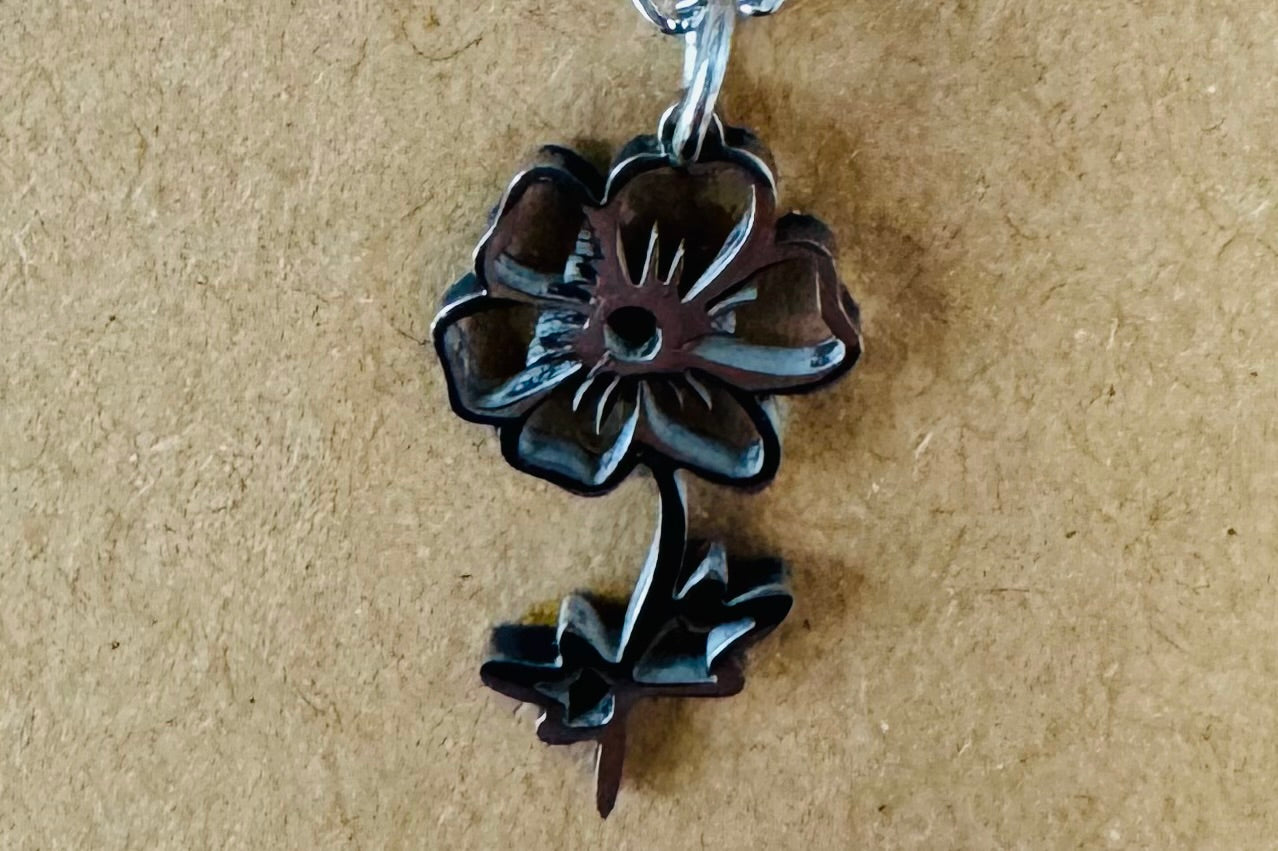 Birth Month Flower Necklaces