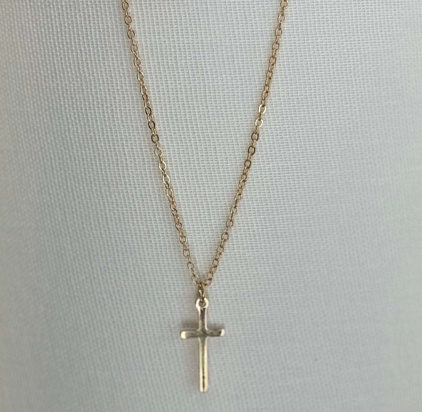 Simple Cross Necklace