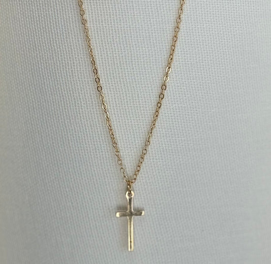 Simple Cross Necklace