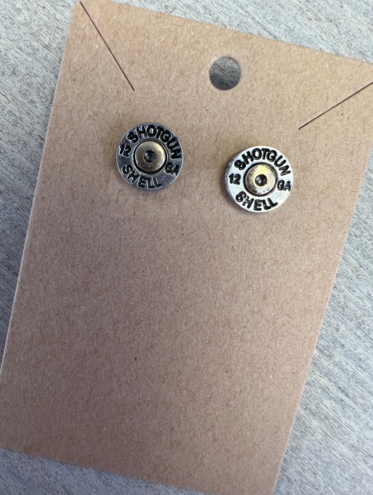 12 Gauge Stud Earring