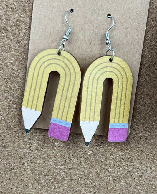 Pencil Earrings