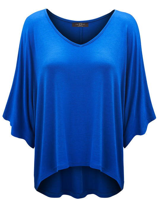 Royal Blue Flow Top